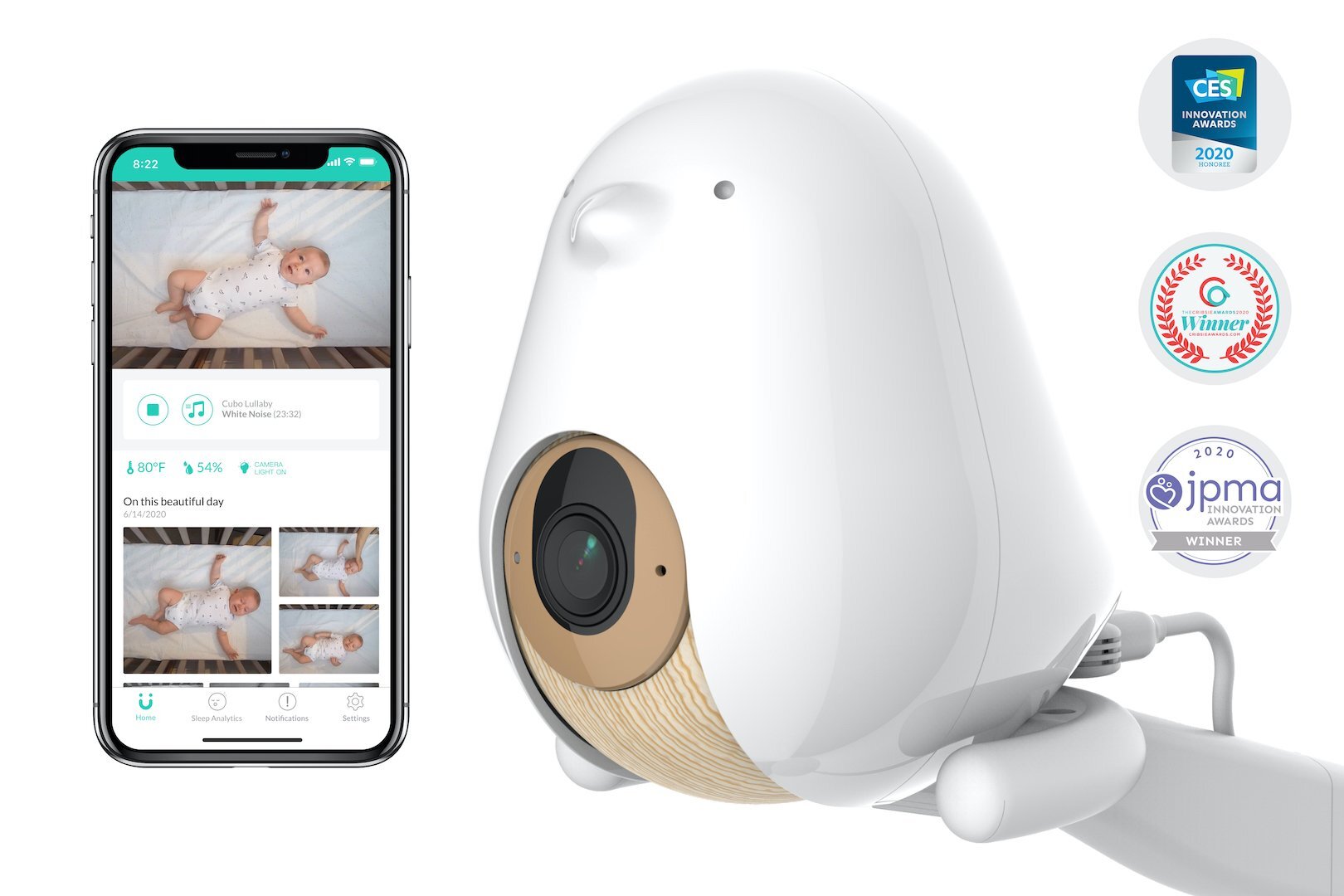 CuboAi Plus 寶寶攝影機（整新機，不含配件）